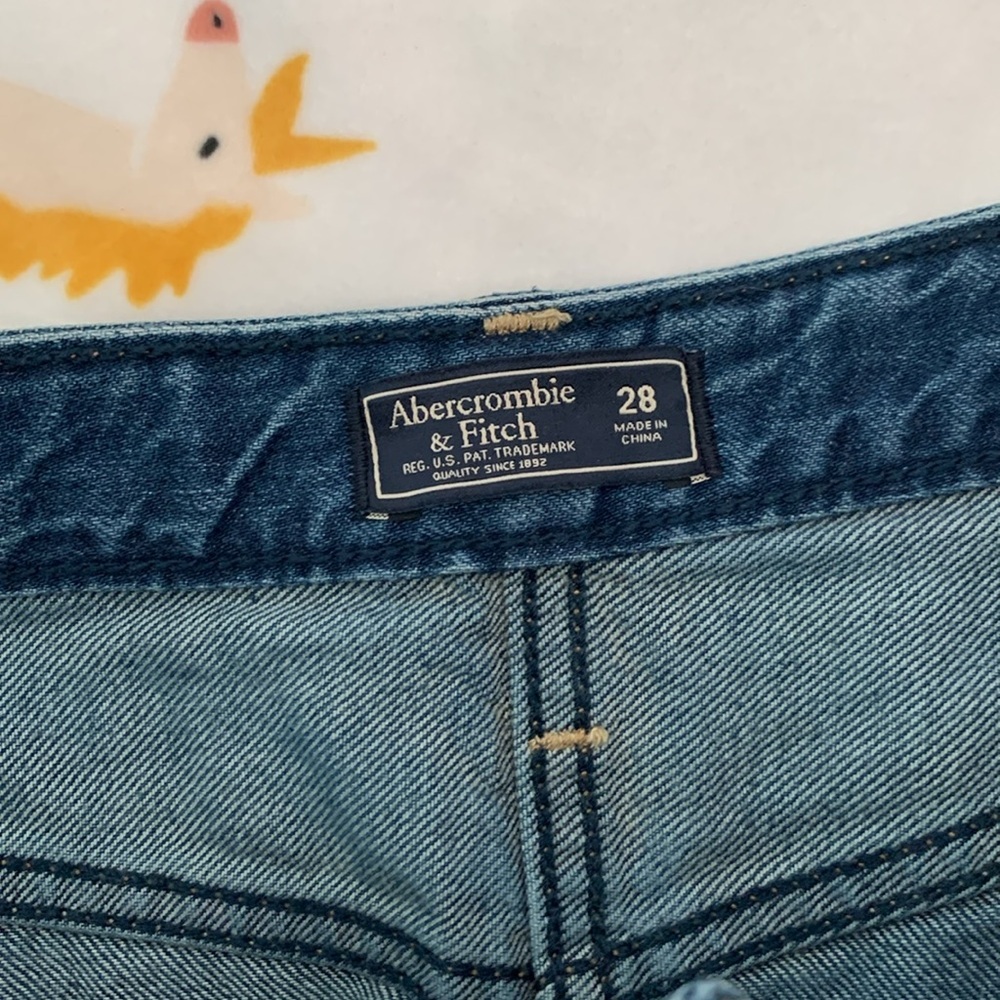 Abercrombie & Fitch Denim Mini Skirt - Picture 3 of 4